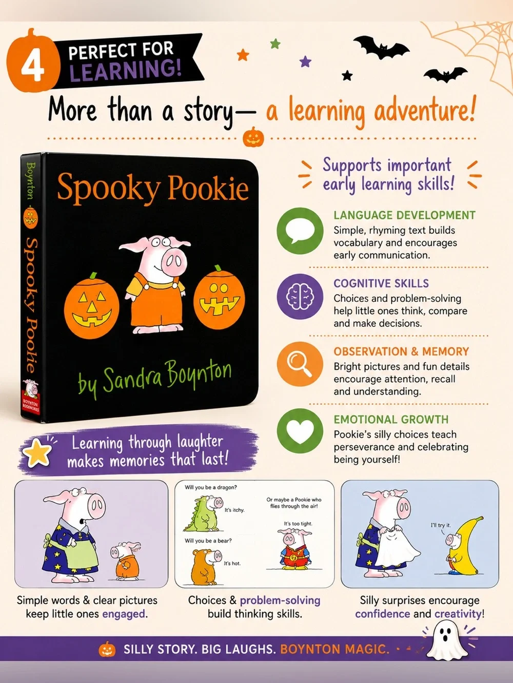 Spooky spookier by Sandra Boyton